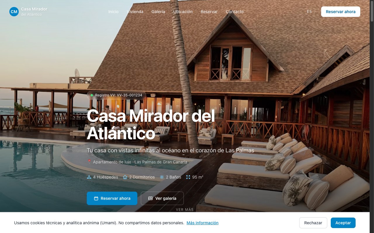 Tu Web de Reservas Directas